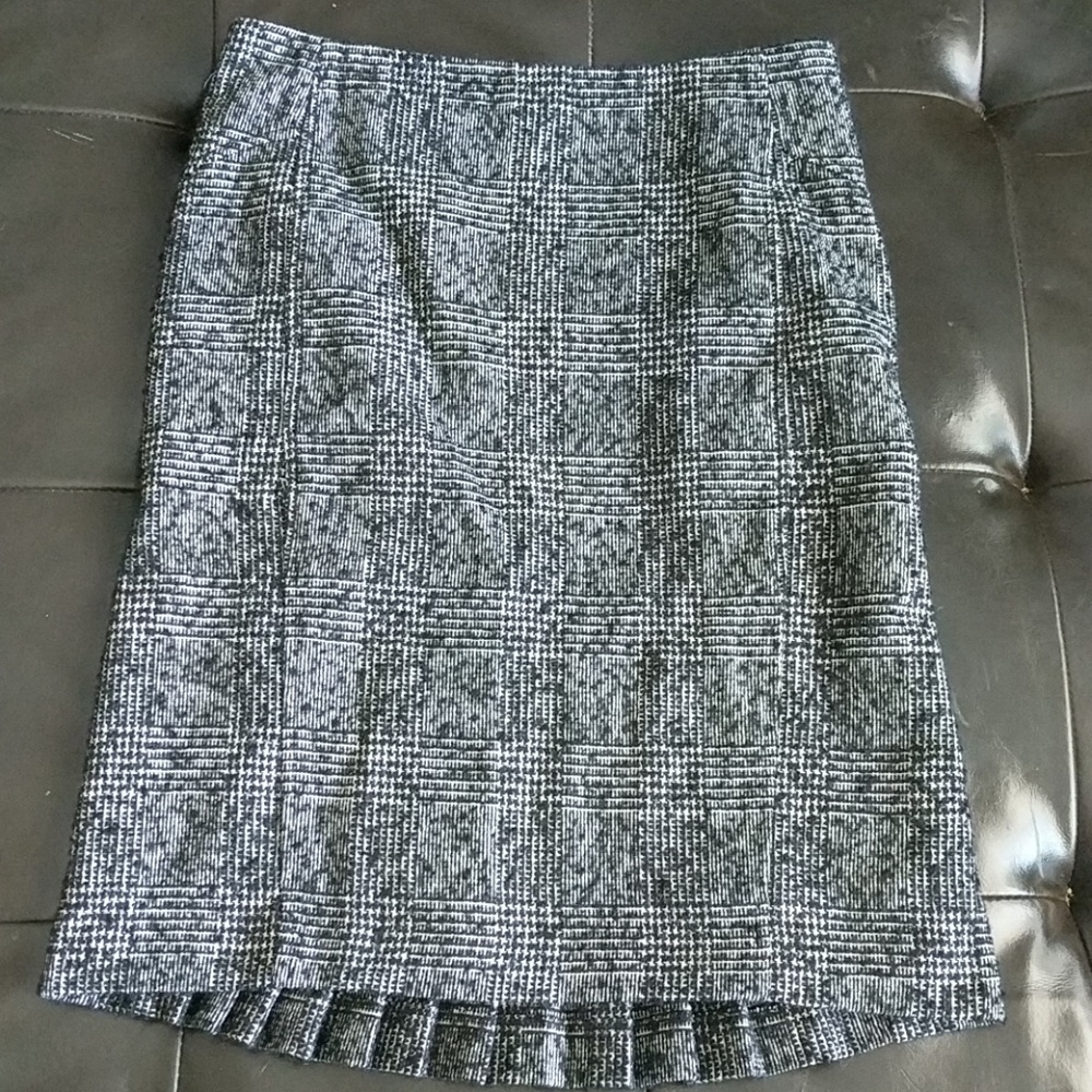Express plaid skirt